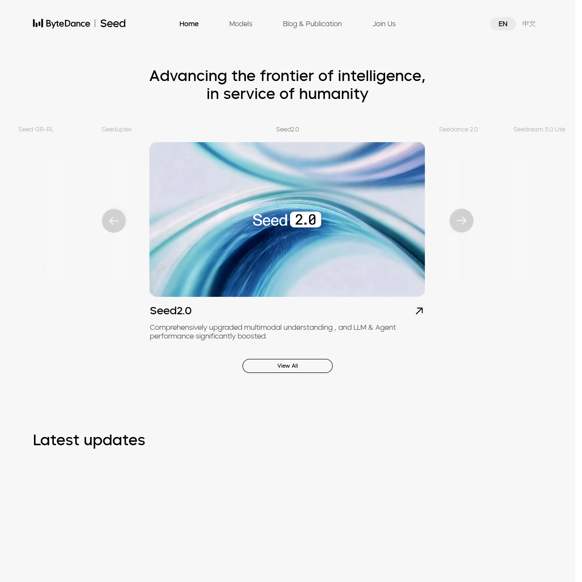 Seedance 2.0 product screenshot