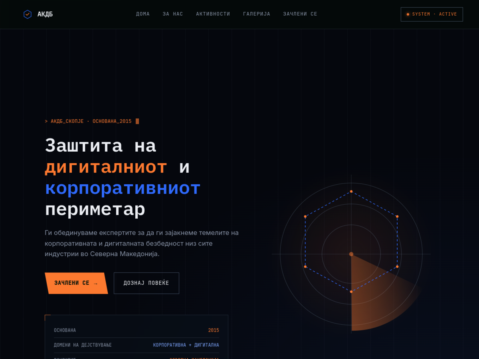 AKDB corporate and digital security website preview