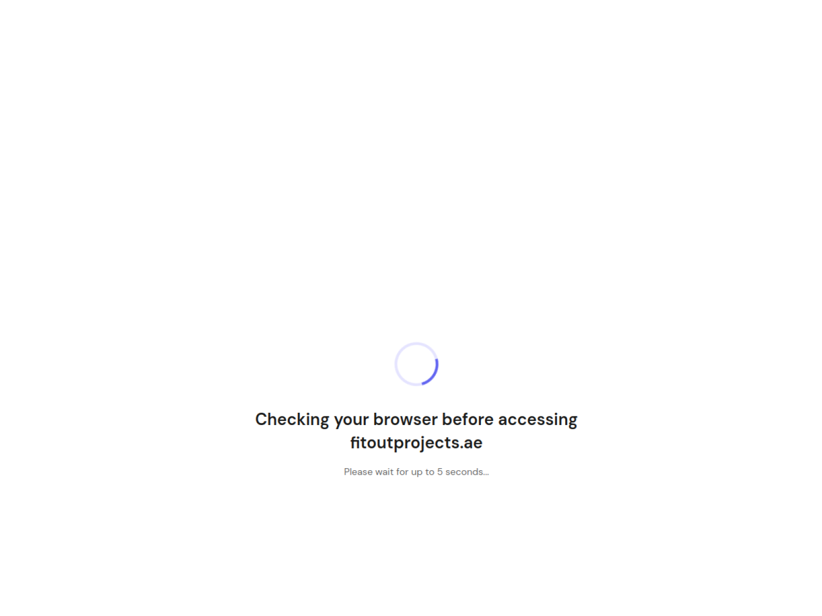 Eurosec Interior Fitout website screenshot