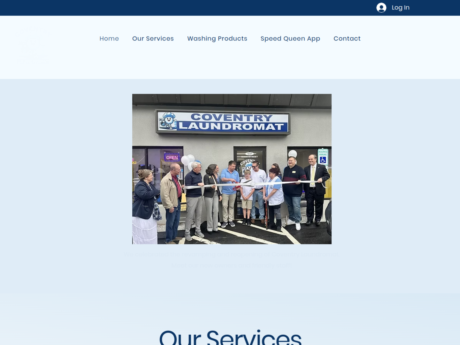 Coventry Laundromat website