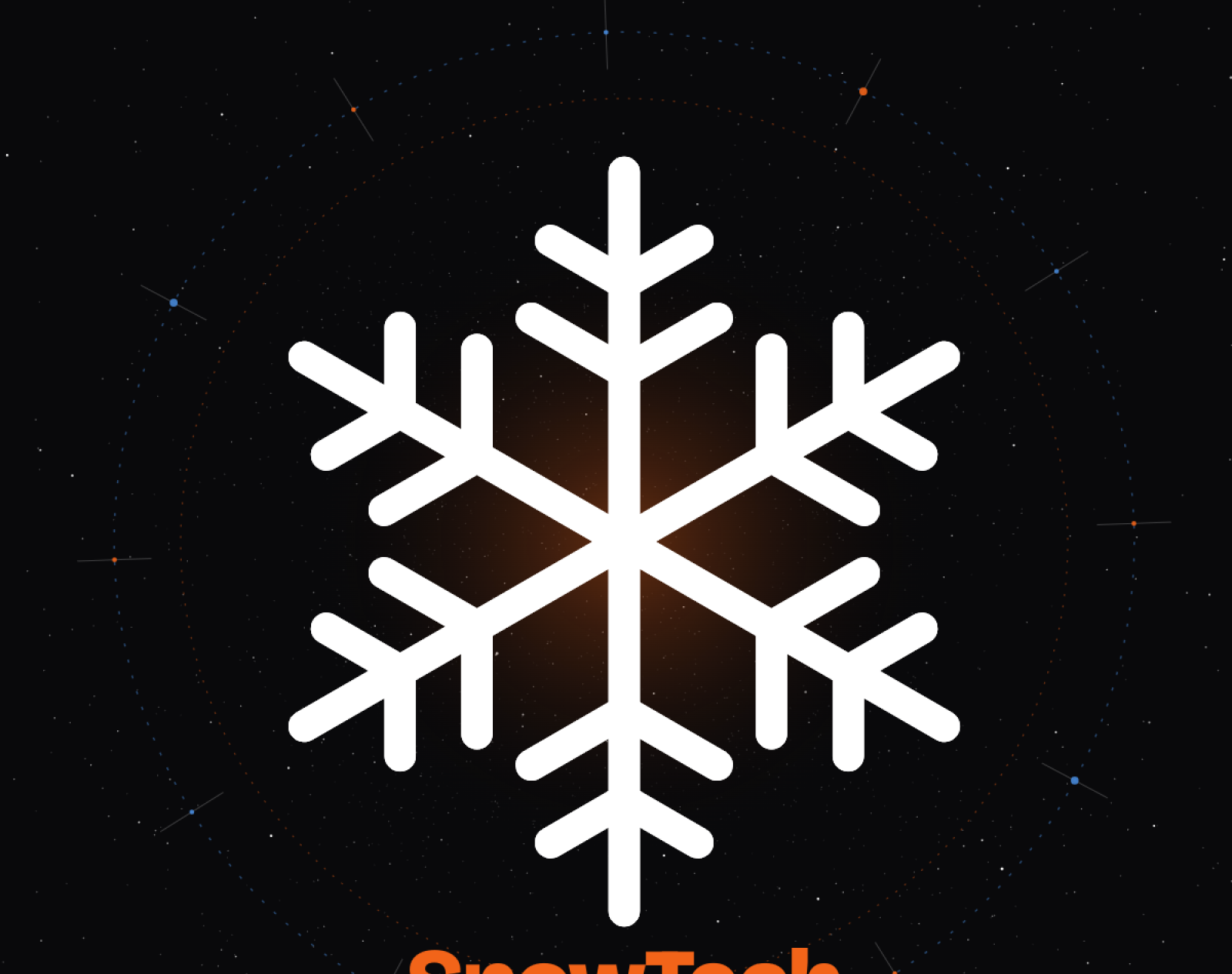Screenshot do site SnowTech