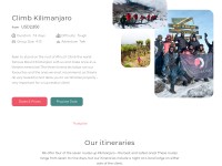 Climb Mount Kilimanjaro with an award winning guide and skilled team