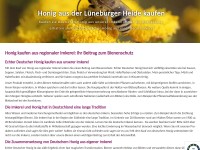 Deutscher Honig kaufen Versand Imkerei Heidehonig Online
