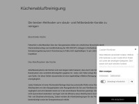 Küchenabluftreinigung