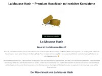 La Mousse Hash – Premium Haschisch mit weicher Konsistenz