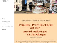 Perlenvitrine - Trödel, Antikes, Entrümpelung & Haushaltsauflösung