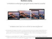 MacBook Leasing, günstige Leasingraten, MacBook Leasen ab 1 stck.