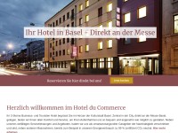 Hotel du Commerce - Das Hotel in Basel bei der Messe Basel