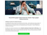 Hausmittel gegen Halsschmerzen