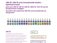 Cannabidiol Öl | Optima CBD-Öl | 99,87% reine Kristalle aus Cannabis