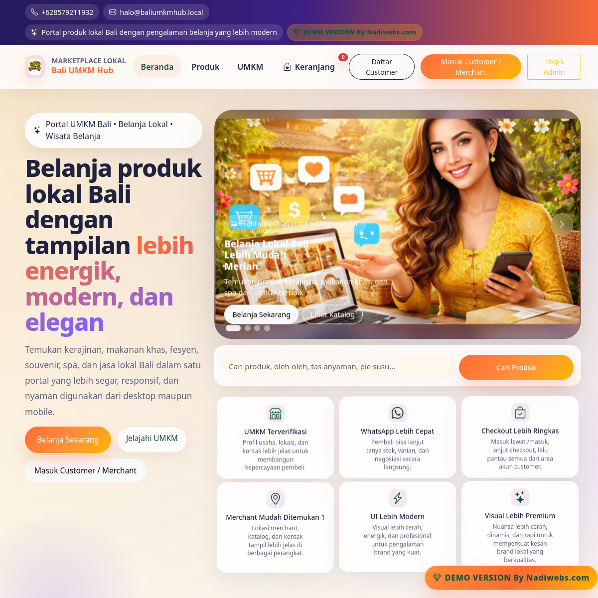 Preview UMKM Bali Native 2