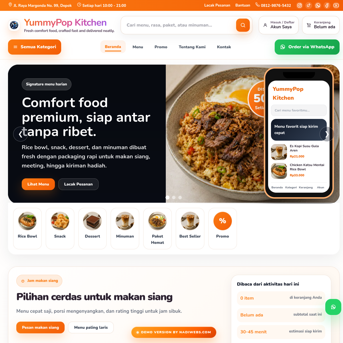 Preview WarungOrder