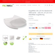 Günstige Kegelfilter DN 125 für Abluftventil Tellerventil