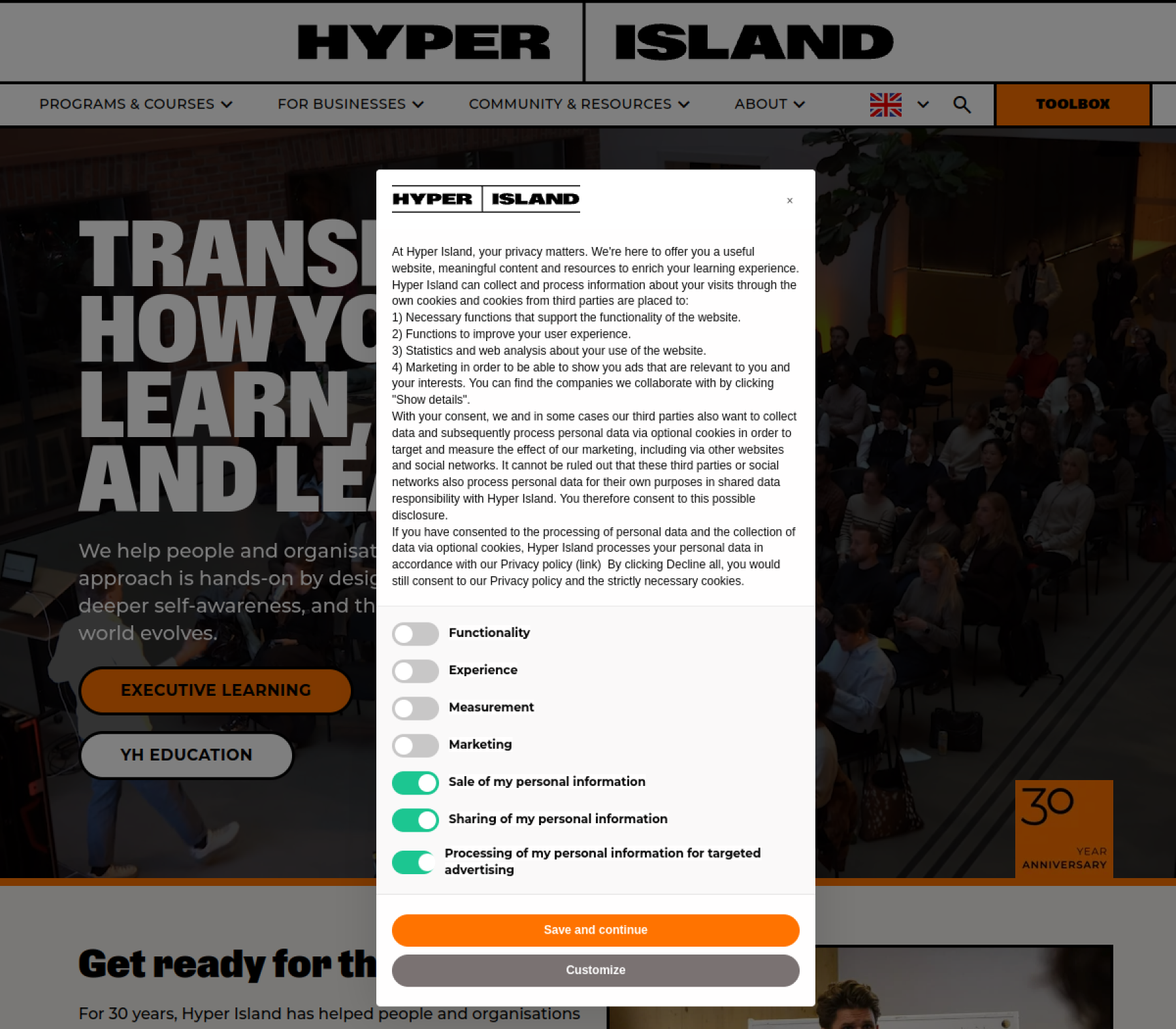 Hyper Island — référence education