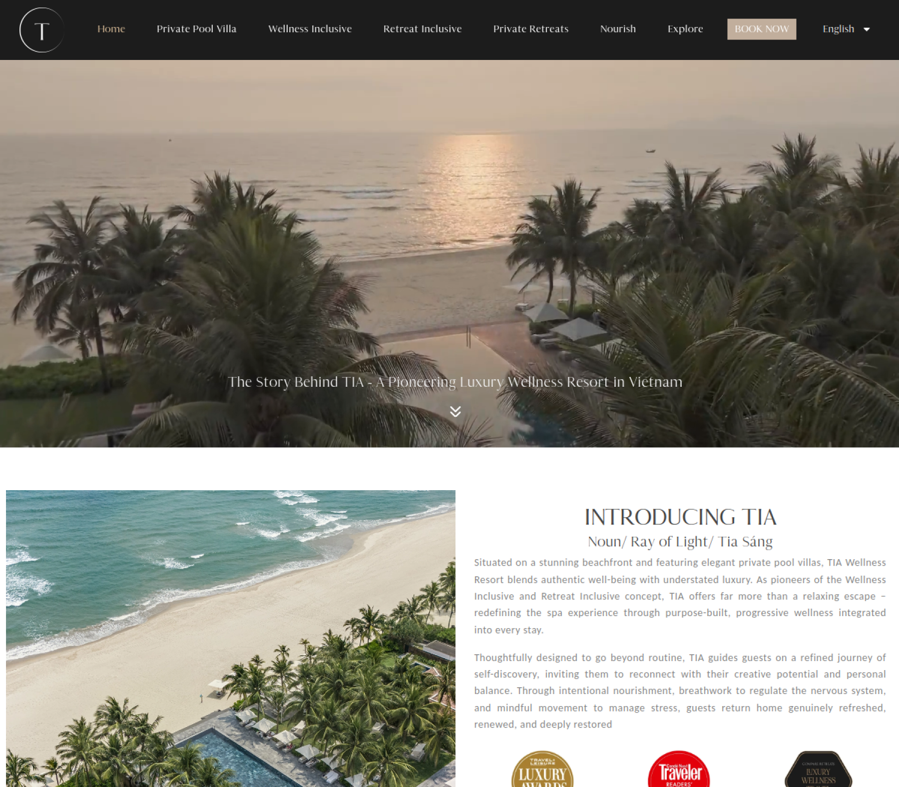 TIA Wellness Resort — référence spa