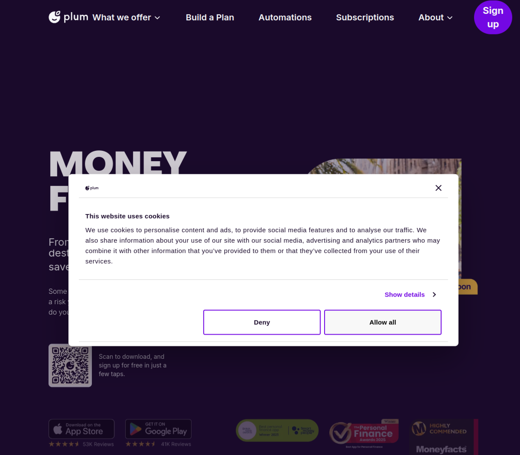 Plum — référence finance
