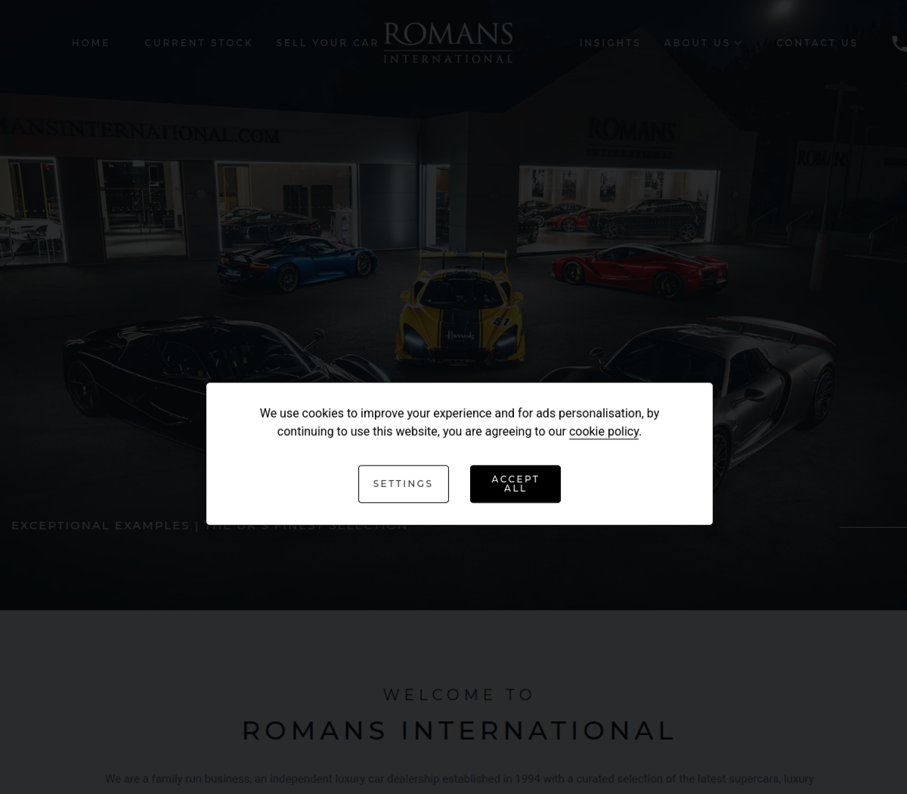 Romans International — référence auto