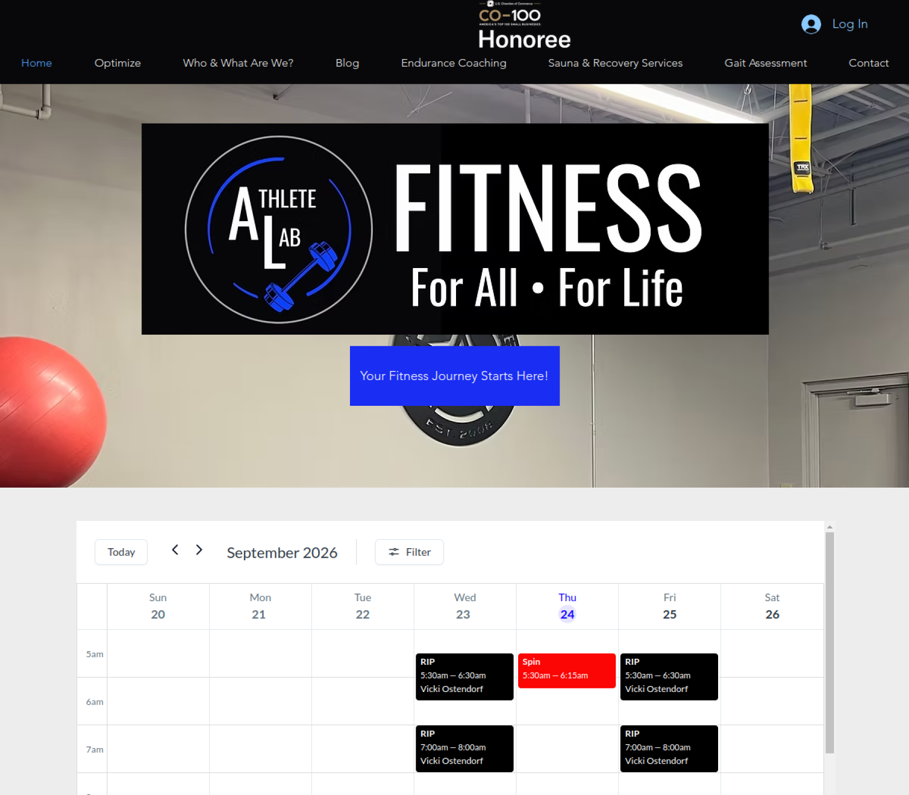 The Athlete Lab — référence sport