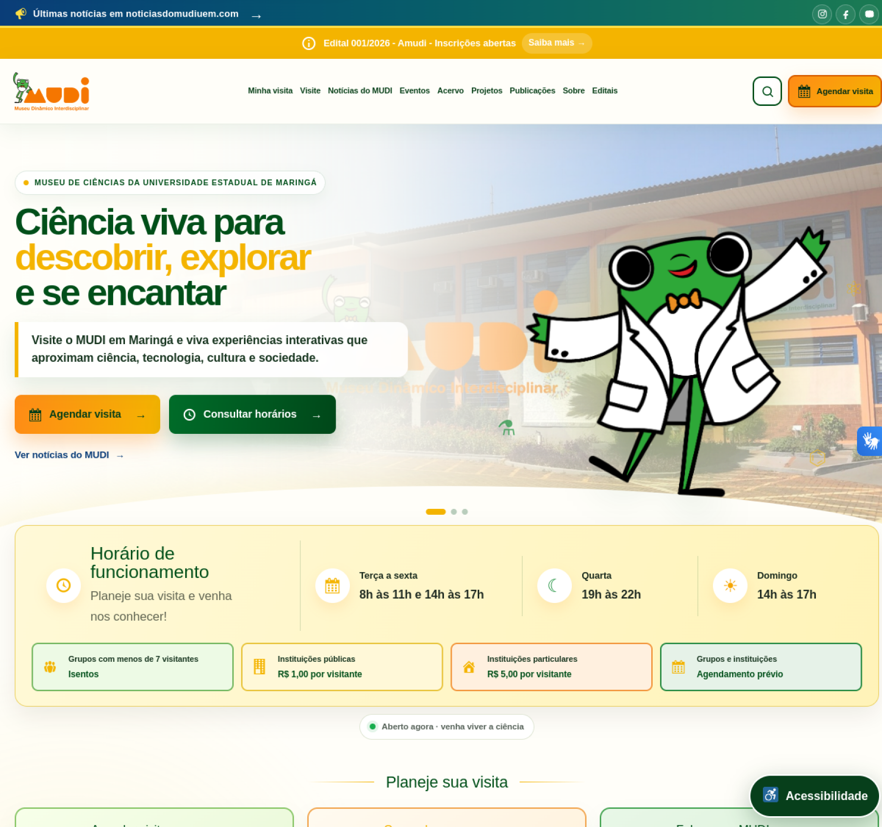 Apresentação do projeto Mudi UEM