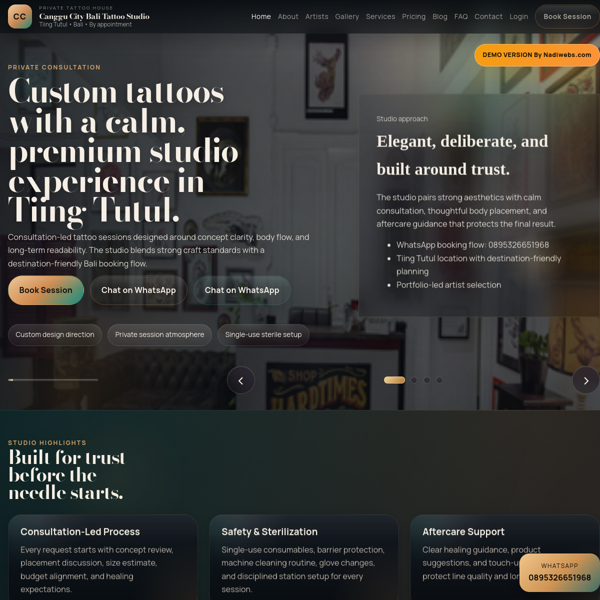 Preview Canggu Tattoo Studio