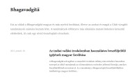 Bakaja Zoltán - A Bhagavad-gítá tanítása