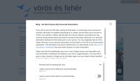 vörös és fehér
