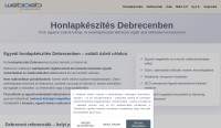 Honlapkészítés Debrecenben