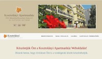 Balatonfüred - Kosztolányi Apartmanház