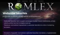 Romlex Weboldal Készítés