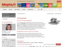 Seidenpapier - MOPLAST Kunststoff AG