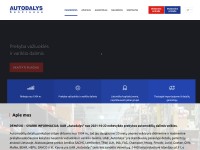 autodalys.eu tinklapis