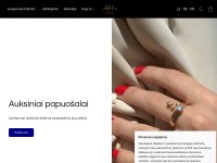 auksiniaipapuosalai.lt tinklapis