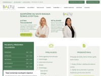 baltuklinika.lt tinklapis
