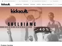 kickscult.lt tinklapis