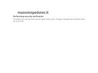 mazosiospedutes.lt tinklapis