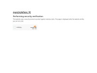 nesiokles.lt tinklapis