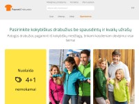 paprastidrabuziai.lt tinklapis