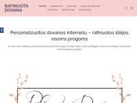 rafinuotadovana.lt tinklapis