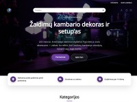 zaidimu-kambarys.lt tinklapis