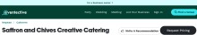 Saffron and Chives Creative Catering online profile image