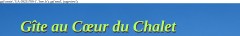 GITE AU COEUR DU CHALET en Belledonne près de prapoutel les 7 sept Laux gite Belledonne ou Grenoble