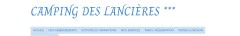 Camping des Lancières
