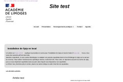vignette du site