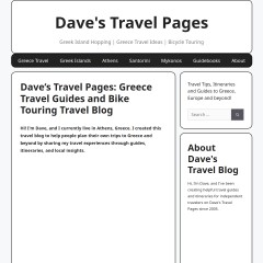 Preview of  Dave's Travel Pages