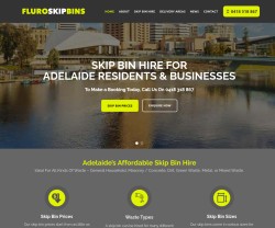 Fluro Skip Bins Adelaide