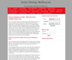 Asian Dating Melbourne