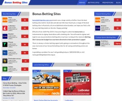 Bonus Betting Sites