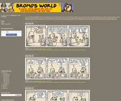 Bromo's World - comic