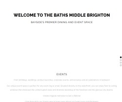 The Baths Middle Brighton