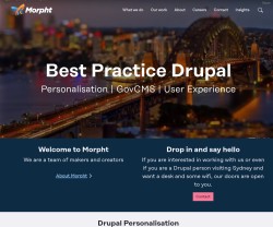 Morpht Drupal web development